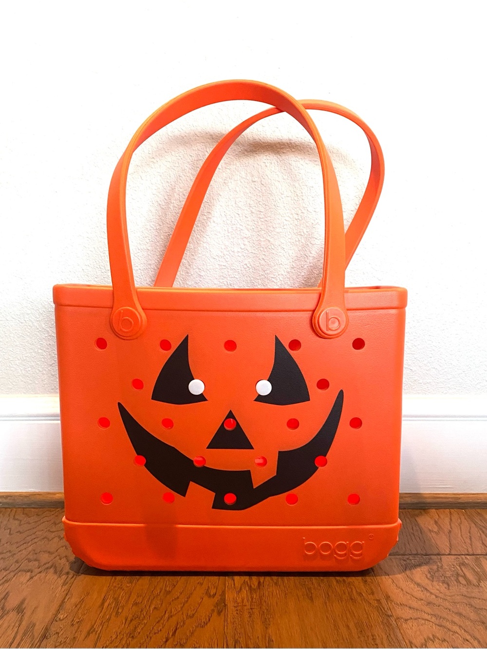 New Halloween Pumpkin Orange Tote Baby Bogg Bag (Medium) / Bogg O’ Lantern